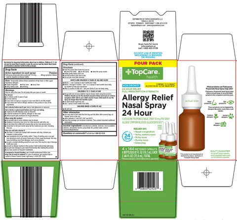 Topcare Allergy Relief Nasal packaging