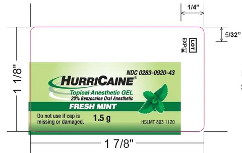 Syringe Label - Mint flavor