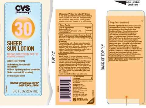 CVS Sheer SFP 30 포장