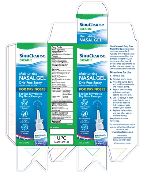 SinuCleanse Nasal Drip 포장
