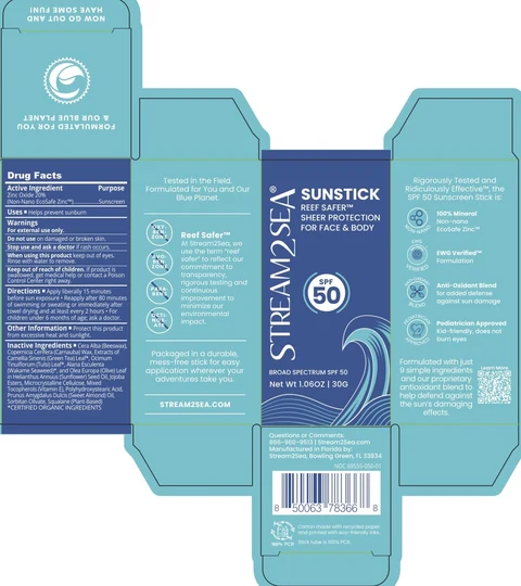 Stream2Sea SPF 50 packaging