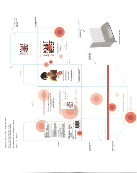 Hot spotpoint relief 포장