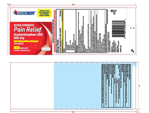 Acetaminophen 포장