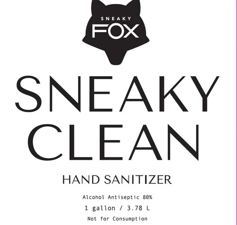 Hand Sanitizer packaging