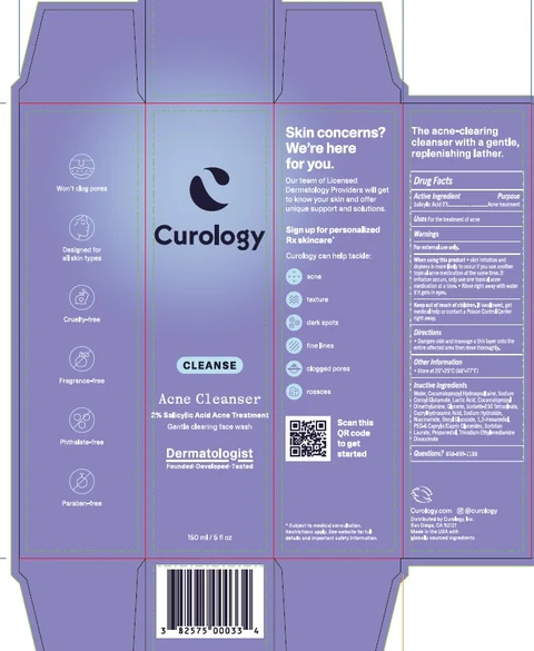 Acne Cleanser packaging
