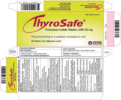 ThyroSafe packaging