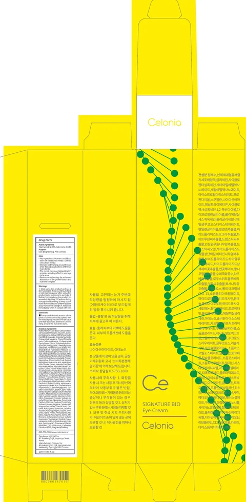 CELONIA SIGNATURE BIO EYE 포장