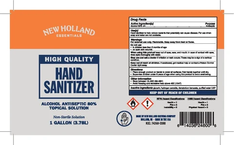 Hand Sanitizer packaging