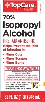 70% Isopropyl Rubbing Alcohol 포장