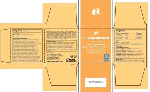 Truth Revealed super creme SPF 15Ole Henriksen 포장