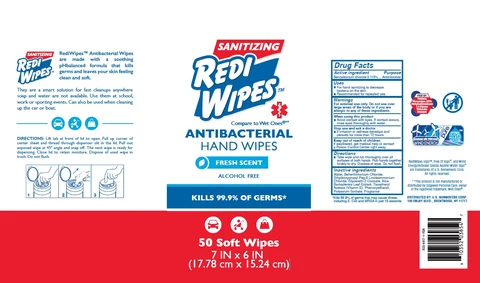 Redi Wipes 포장