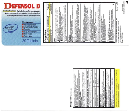 Defensol D 포장