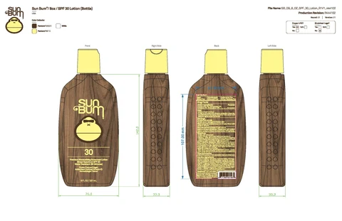 Sun Bum 30 Premium Moisturizing Sunscreen 8 OZ 포장