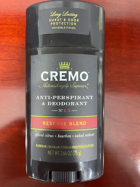 Cremo Antiperspirant Reserve 포장