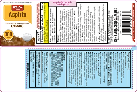 Aspirin packaging