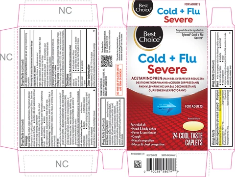 Cold plus Flu Severe 포장