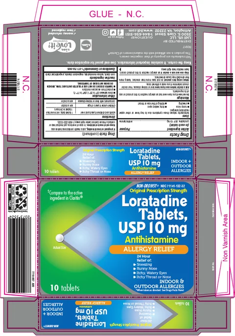 Loratadine Allergy Relief packaging