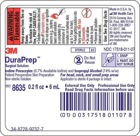 3M DuraPrep Surgical 포장