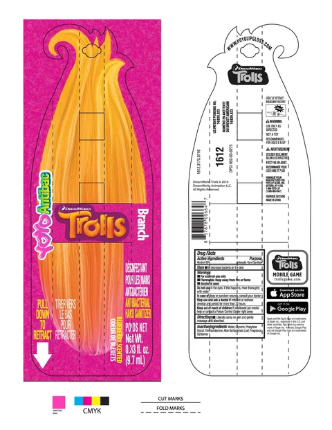 Antibacterial Hand Sanitizer 포장