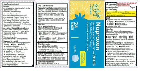24/7 Life by 7-Eleven Naproxen Sodium 포장