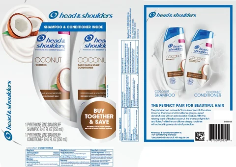 Head and Shoulders Coconut Kit packaging