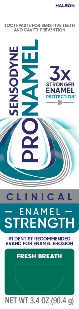 Sensodyne Pronamel Clinical Enamel Strength Fresh Breath 포장