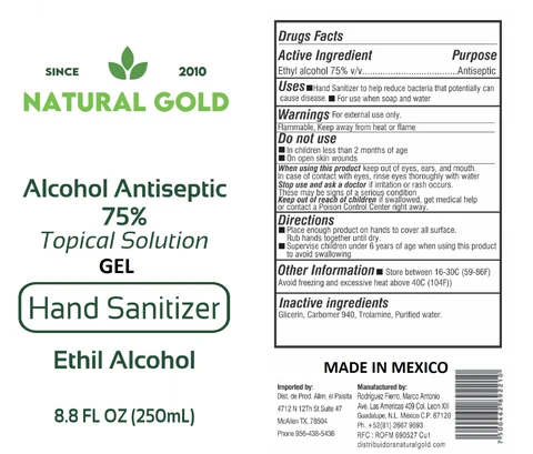Hand Sanitizer packaging