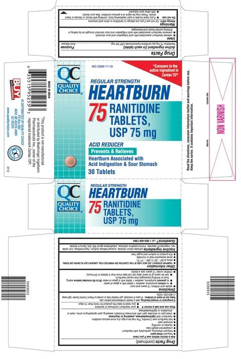 Ranitidine 포장