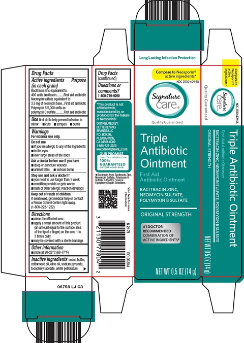Signature Care Triple Antibiotic 포장