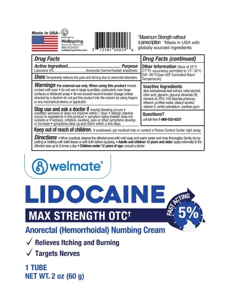 Lidocaine Hydrochloride packaging