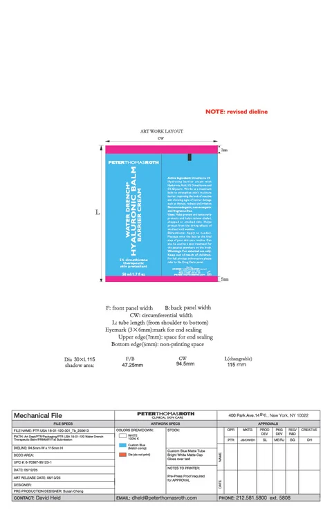 Water Drench Hyaluronic Healing Balm packaging
