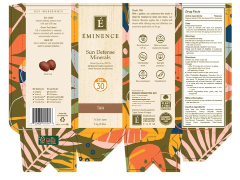 Sun Defense Minerals (Tan) 포장