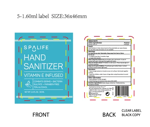 HAND SANITISER 포장