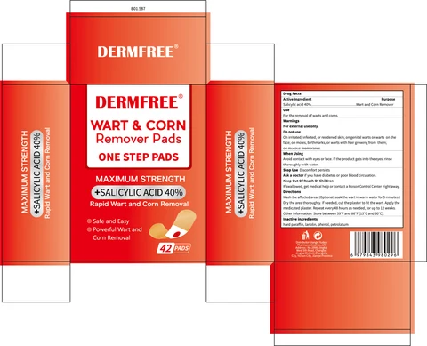 DERMFREE WART CORN REMOVER 포장