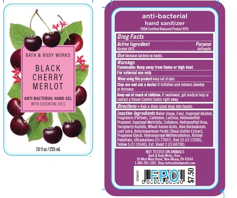 Anti-Bacterial Hand Black Cherry Merlot 포장