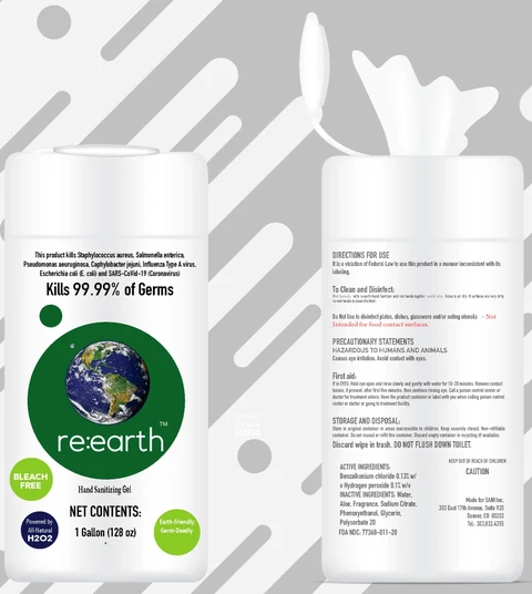 reEarth Hand Sanitizer 포장