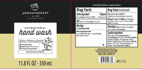 Aromatherapy Antibacterial Hand Wash Lemon Verbena Scented 포장