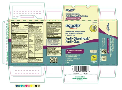 Loperamide Hydrochloride and Simethicone packaging
