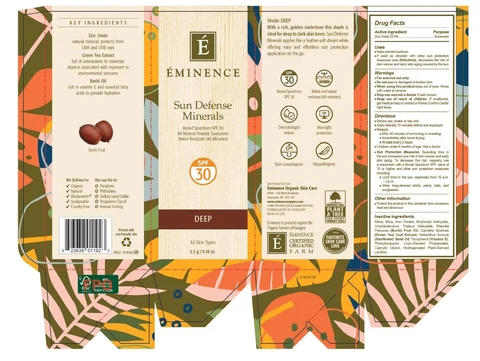 Sun Defense Minerals (Deep) 포장