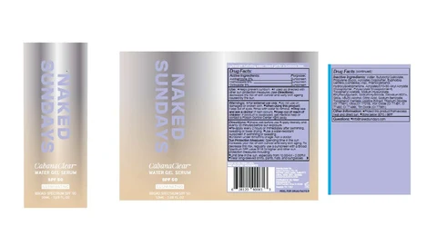 CabanaClear IlluminatingSPF 50 포장