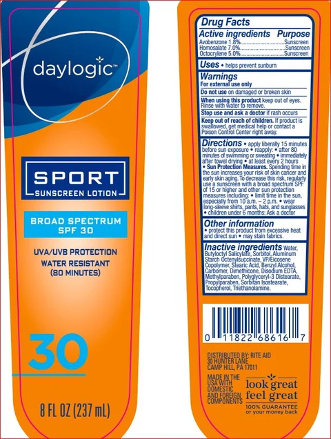 Sport SPF 30Daylogic packaging