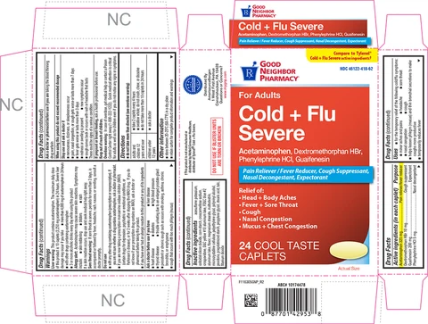 Cold Flu Severe 포장