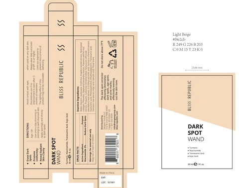 Bliss Republic Dark Spot Wand 포장