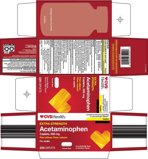 CVS acetaminophen 포장