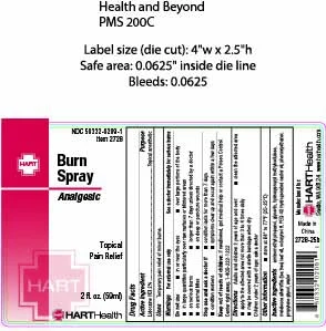 Burn packaging