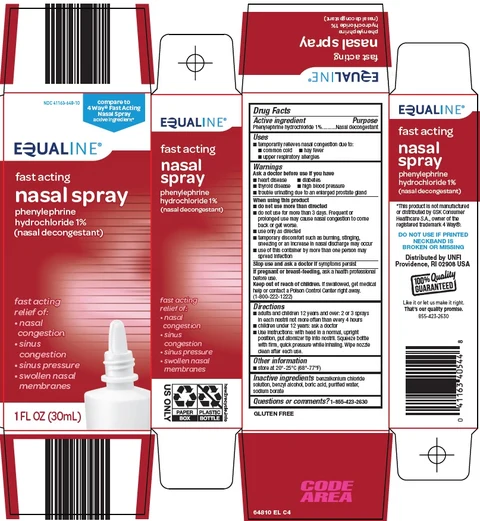 equaline nasal packaging