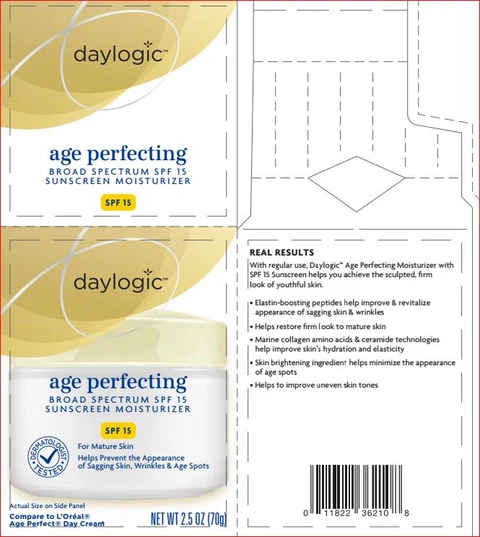 Age Perfecting SPF 15 Sunscreen Daylogic 포장