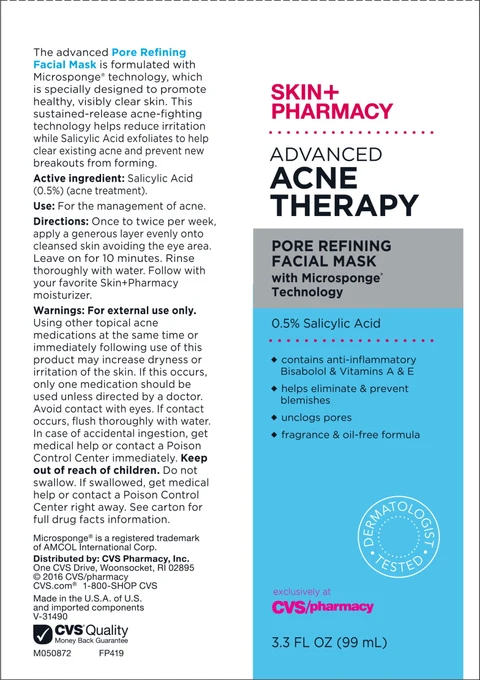 SKINPHARMACY ADVANCED ACNE THERAPY PORE REFINING FACIAL MASK 포장