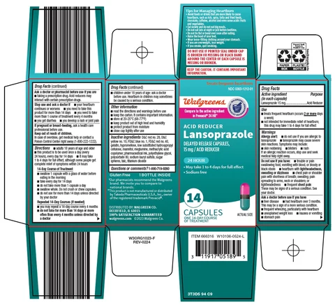 lansoprazole 포장