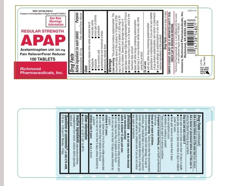 Acetaminophen 포장